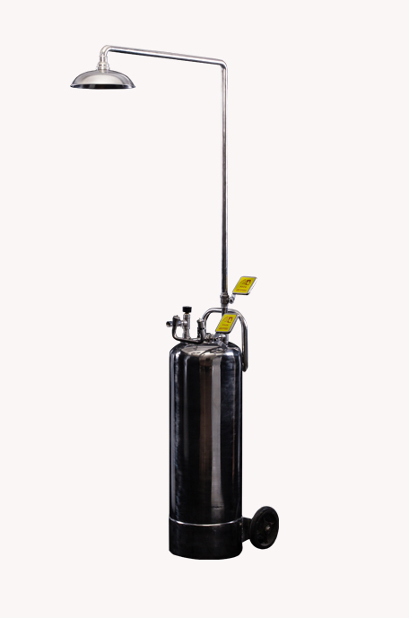 便攜式移動(dòng)推車(chē)洗眼器(定制型)BH34-0665F